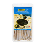 Seachoice Double-Braid Nylon Dock Line w/ Eye Splice, Pre-Shrunk, Heat Stabilized, 3/4 In. X 50 Ft., Gold White - 47421 - official Seachoice product image 5
