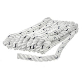 Seachoice Premium 3-Strand Twisted Nylon Dock Line With Tracer, White w/Blue Tracer, 3/8-Inch x 10 Feet, 10-Inch Eye Splice - 47501 - official Seachoice product image 2