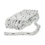 Seachoice Premium 3-Strand Twisted Nylon Dock Line With Tracer, White w/Blue Tracer, 3/8-Inch x 15 Feet, 10-Inch Eye Splice - 47511 - official Seachoice product image 2