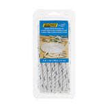 Seachoice Premium 3-Strand Twisted Nylon Dock Line With Tracer, White w/Blue Tracer, 3/8-Inch x 20 Feet, 10-Inch Eye Splice - 47521 - official Seachoice product image 2