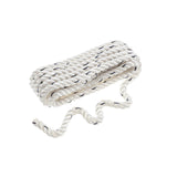 Seachoice Boat Anchor Line Rope, 3-Strand Twisted, Nylon, White with Blue Tracer, 1/2 In. X 15 Ft. - 47551 - official Seachoice product image 3