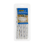 Seachoice Premium 3-Strand Twisted Nylon Dock Line With Tracer, White w/Blue Tracer, 1/2-Inch x 20 Feet, 10-Inch Eye Splice - 47561 - official Seachoice product image 5