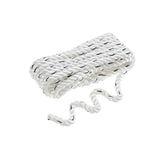 Seachoice Premium 3-Strand Twisted Nylon Dock Line With Tracer, White w/Blue Tracer, 1/2-Inch x 20 Feet, 10-Inch Eye Splice - 47561 - official Seachoice product image 2