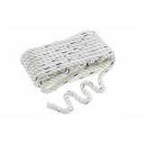 Seachoice Premium 3-Strand Twisted Nylon Dock Line With Tracer, White w/Blue Tracer, 1/2-Inch x 25 Feet, 10-Inch Eye Splice - 47571 - official Seachoice product image 5