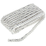 Seachoice Premium 3-Strand Twisted Nylon Dock Line, White With Blue Tracer, 5/8" x 20' - 47591 - official Seachoice product image 3