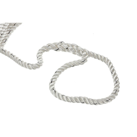 Seachoice Premium 3-Strand Twisted Nylon Dock Line With Tracer, White w/Blue Tracer, 5/8-Inch x 25 Feet, 10-Inch Eye Splice - 47601 - official Seachoice product image 5