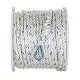 Seachoice 47751 Boat Anchor Line Rope, 3-Strand Twisted, Nylon, White/Blue, 1/2 in. X 200 Ft. - 47751 - official Seachoice product image 4