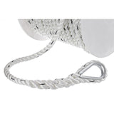 Seachoice 47751 Boat Anchor Line Rope, 3-Strand Twisted, Nylon, White/Blue, 1/2 in. X 200 Ft. - 47751 - official Seachoice product image 3
