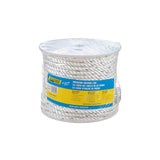 Seachoice 47751 Boat Anchor Line Rope, 3-Strand Twisted, Nylon, White/Blue, 1/2 in. X 200 Ft. - 47751 - official Seachoice product image 2