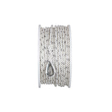 Seachoice 47911 Boat Anchor Line Rope, 3-Strand Twisted, Nylon, White/Blue, 3/8 in. X 200 Ft. - 47911 - official Seachoice product image 3