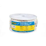 Seachoice 47911 Boat Anchor Line Rope, 3-Strand Twisted, Nylon, White/Blue, 3/8 in. X 200 Ft. - 47911 - official Seachoice product image 2