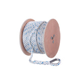 Seachoice 47921 Boat Anchor Line Rope, 3-Strand Twisted, Nylon, White/Blue, 5/8 in. X 200 Ft. - 47921 - official Seachoice product image 3