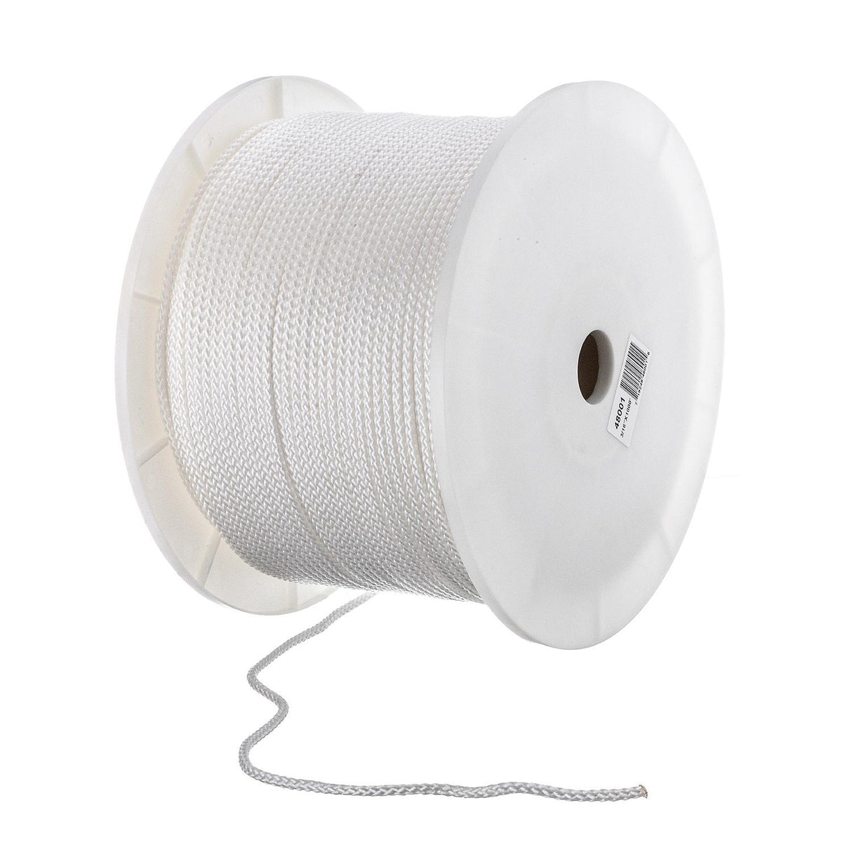 Seachoice Boat Tie Down Cord, White, 3/16 in. X 1,000 Ft., 600 Lbs. Tensile Strength, 8-Strand Braided Polypropylene - 48001 - official Seachoice product image 3