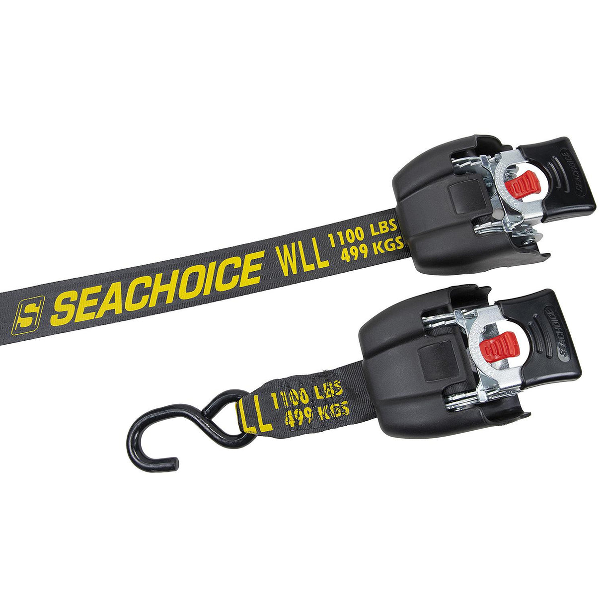 Seachoice 51114 Retractable Transom Tie-Downs, Zinc-Plated Steel - TS243ZINC - image 4