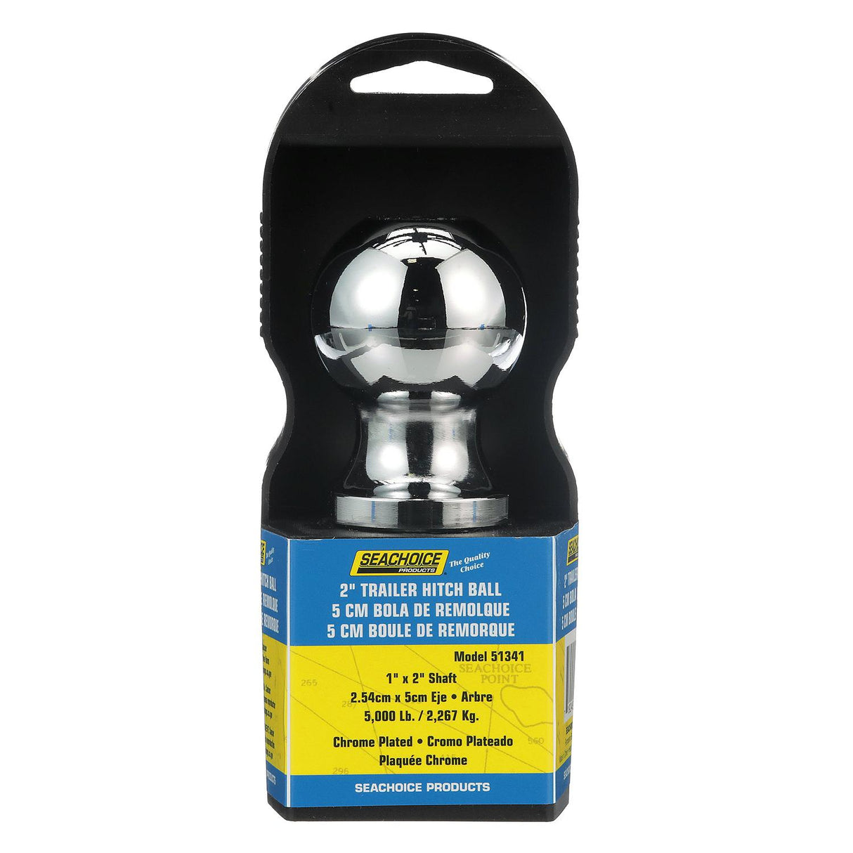 Seachoice Boat Trailer Coupler Ball 2 in. SAE Class III - 50-51341 - official Seachoice product image 4