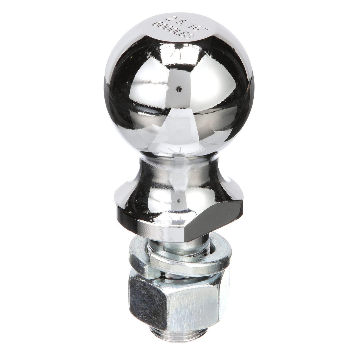 Seachoice Trailer Ball, 2-5/16 in., 1 X 2 in. Shank, 6,000 Lb. Capacity, Chrome Finish - 50-51361 - official Seachoice product image 5