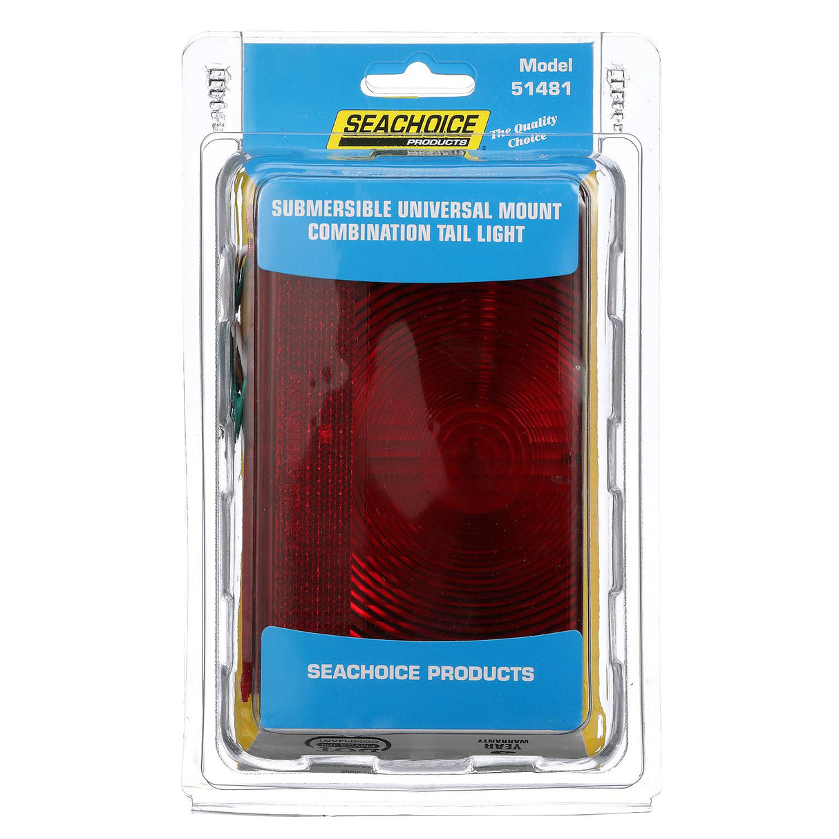 Seachoice Universal Mount Combination Tail Light for 80 in. & Over Applications, Submersible, 7-Function, Passenger Side - ST56RSSCH - official Seachoice product image 5