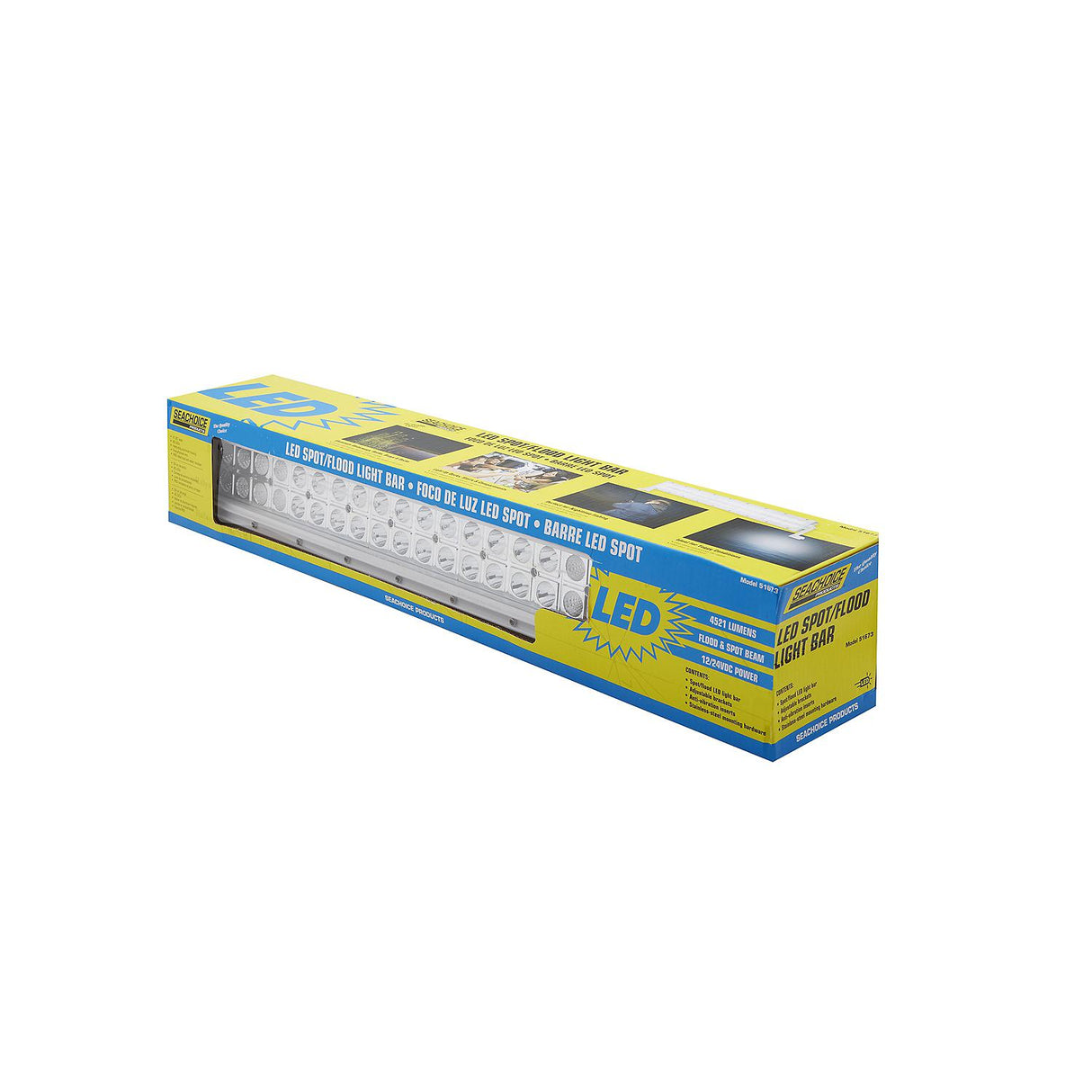 Seachoice 40 LED Bar Spot Light, White - UCL20CWSCH - official Seachoice product image 3