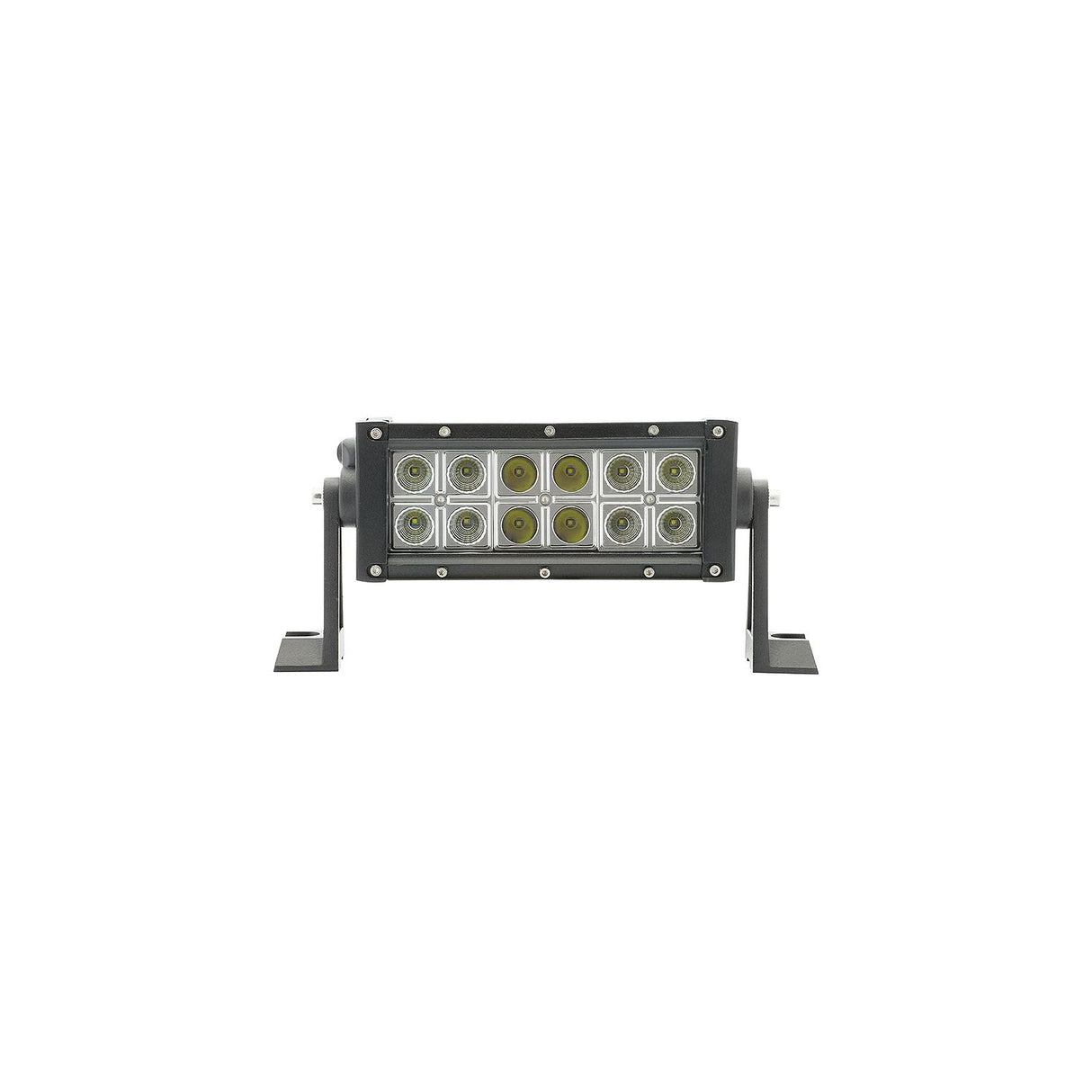 Seachoice 51701 LED Spot/Flood Light Bar, Black Housing, 12 LEDs, 7.25", 12/24V - UCL23CBSCH