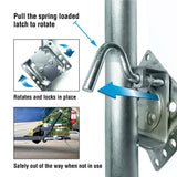 Seachoice Fold Up Trailer Jack, 22-7/8 In., Max Lift 1,000 Lbs. - 52021 - official Seachoice product image 5