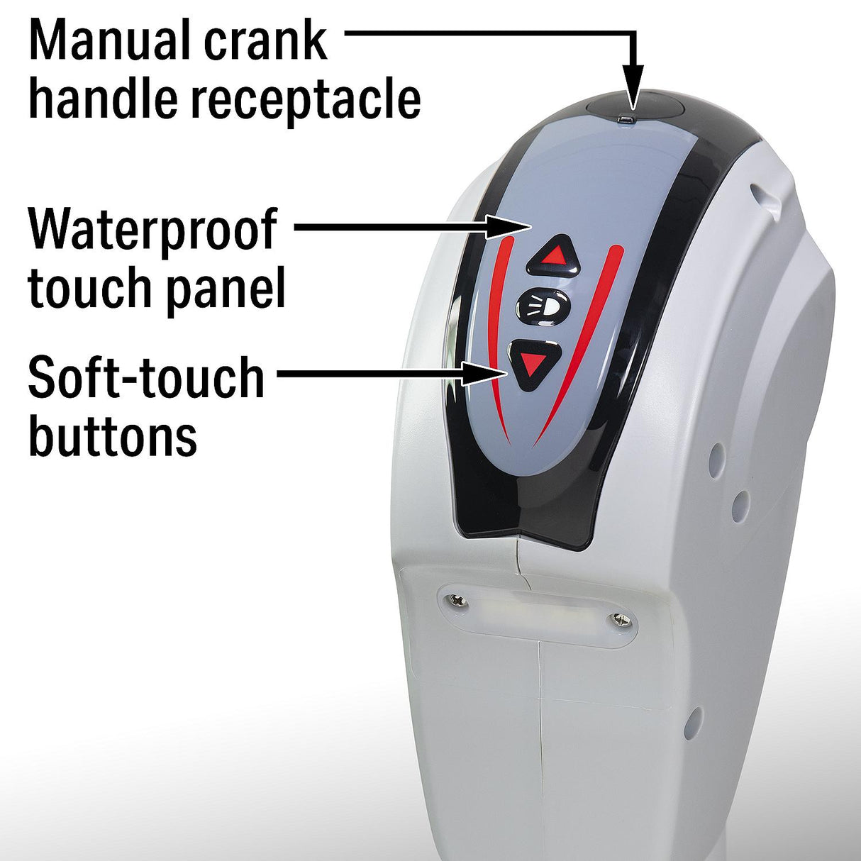 Seachoice 52043 Deluxe Electric Marine Jack with Touch Panel - 52043 - official Seachoice product image 9