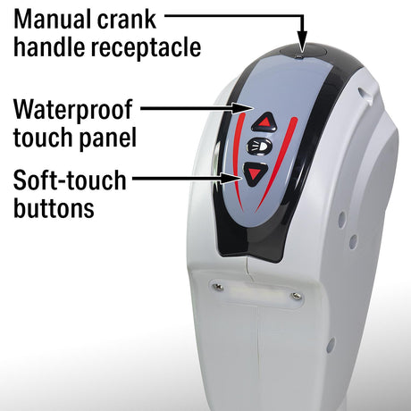 Seachoice 52043 Deluxe Electric Marine Jack with Touch Panel - 52043 - official Seachoice product image 9