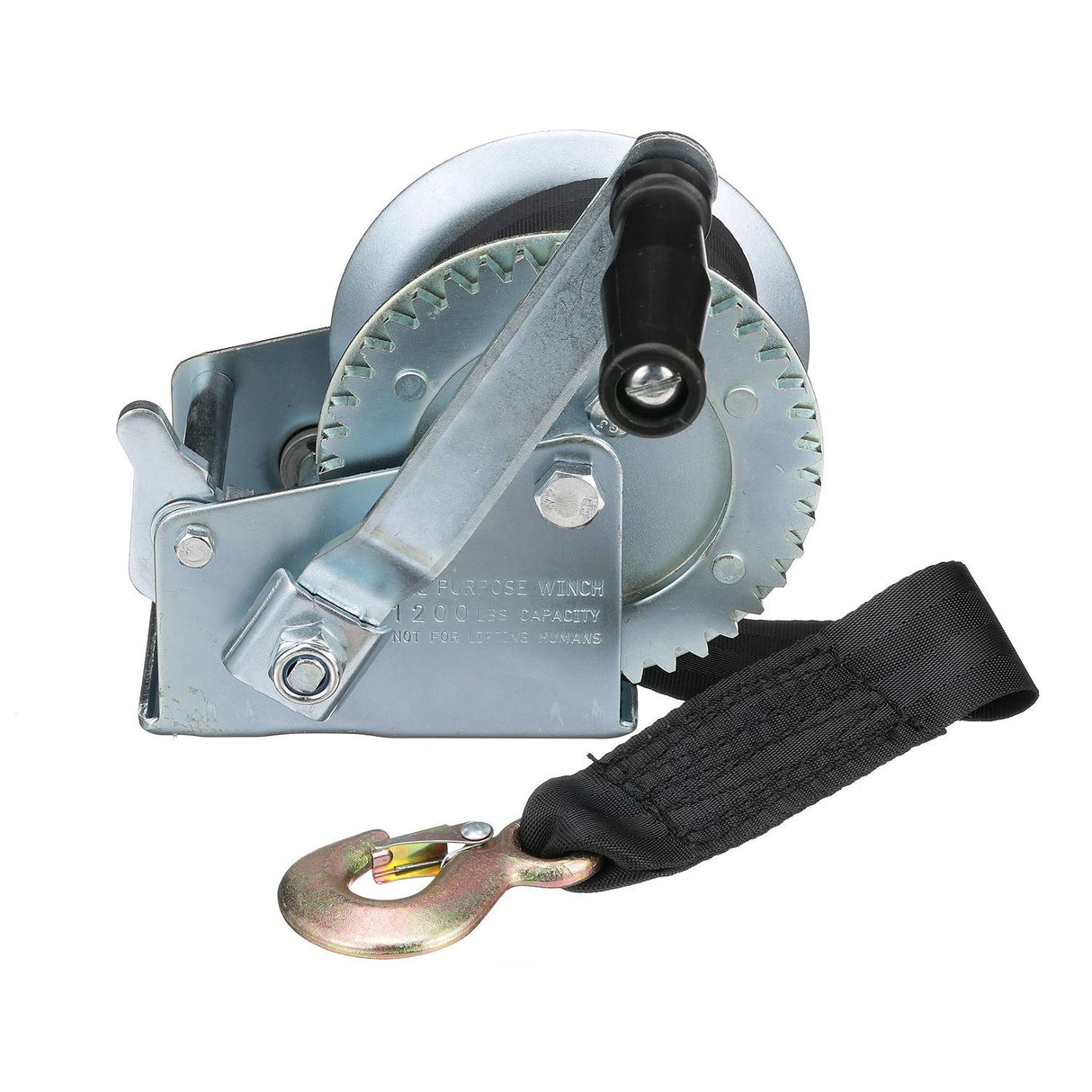 Seachoice Trailer Winch, Strap with Hook, Max Load 1,200 Lbs. - 52191 - official Seachoice product image 4
