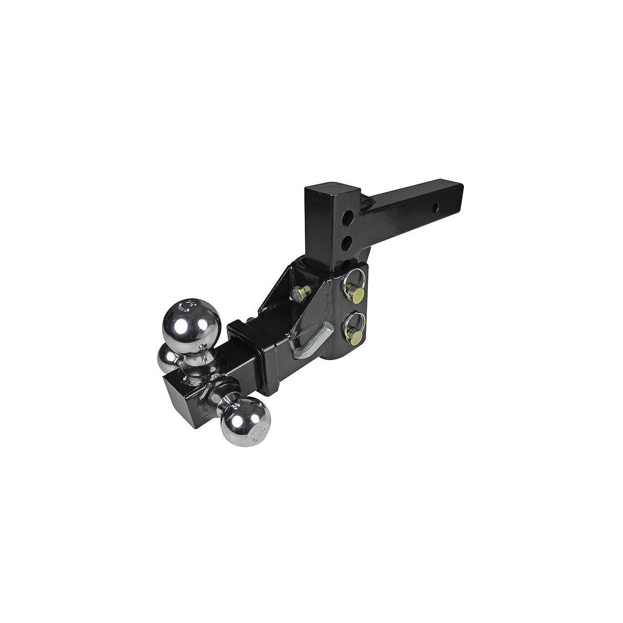 Seachoice Adjustable Trailer Hitch Drop, Tri Ball Mount Solid, 2 in. Shank, Black Finish - 52291 - official Seachoice product image 9