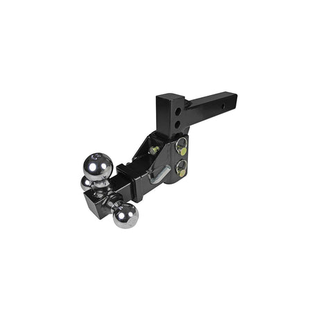 Seachoice Adjustable Trailer Hitch Drop, Tri Ball Mount Solid, 2 in. Shank, Black Finish - 52291 - official Seachoice product image 9