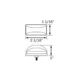 Seachoice Clearance Light Mini Trailer, Amber, w/ Stud - MC95ASSCH - official Seachoice product image 6