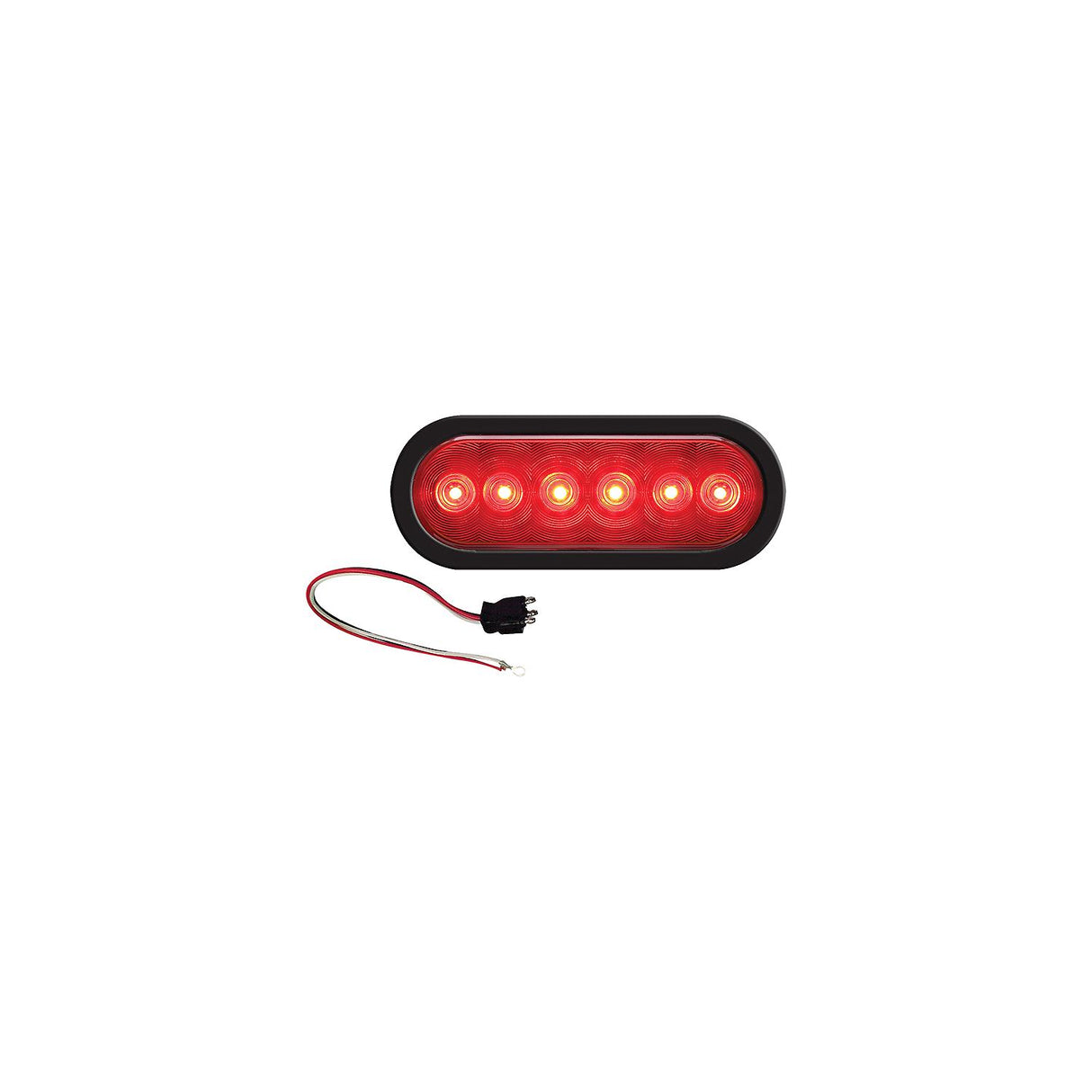 Seachoice 6 in. Oval Sealed Tail Light Kit for Flush Mount - STL12RKSCH - official Seachoice product image 8