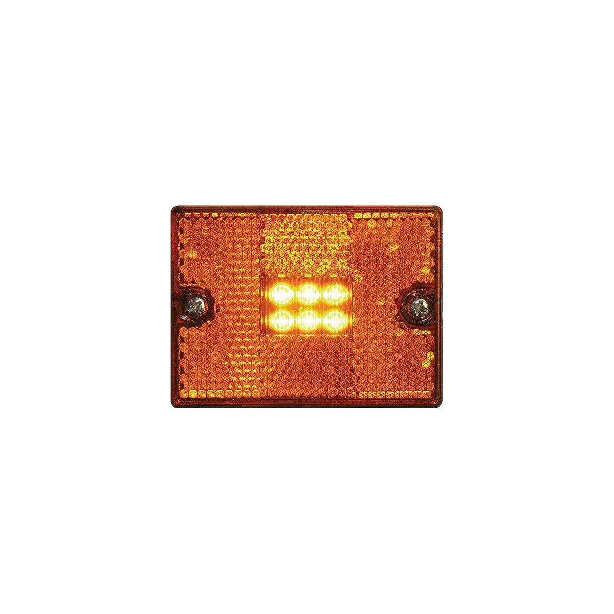 Seachoice 52891 LED Square Stud-Mount Clearance/Marker Light - MCL36ASSCH