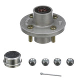 Seachoice 53021 Trailer Wheel Hub, 1 In. Axle, 4 Lug, Galvanized, Pregreased - K08-523-S0 - official Seachoice product image 2