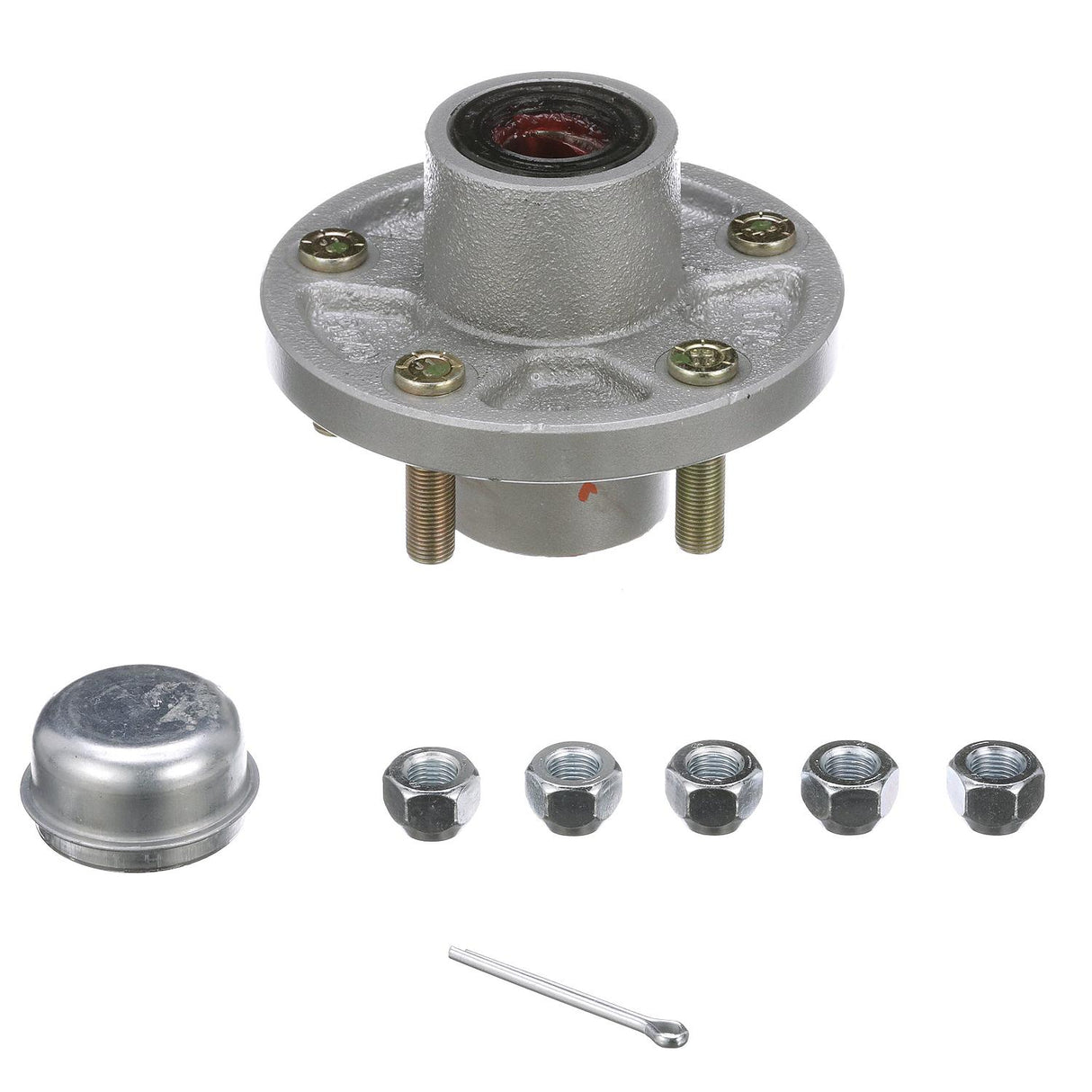Seachoice 53041 Trailer Wheel Hub, 1 in. Axle, 5 Lug, Galvanized, Pregreased - K08-448-S0 - official Seachoice product image 3