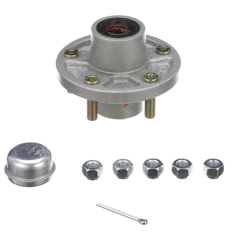 Seachoice 53041 Trailer Wheel Hub, 1 in. Axle, 5 Lug, Galvanized, Pregreased - K08-448-S0 - official Seachoice product image 3