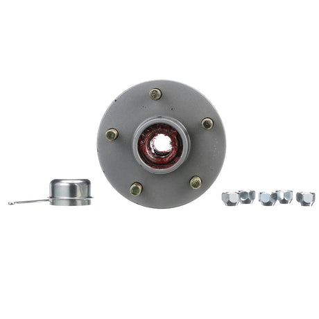 Seachoice 53061 Trailer Wheel Hub, 1.25 in. Axle, 5 Lug, Galvanized, Pregreased - K08-448-SC - official Seachoice product image 4