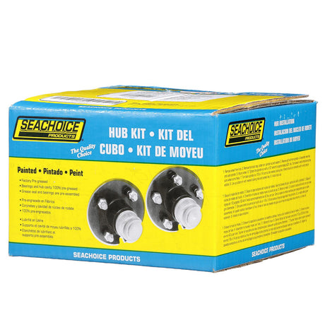 Seachoice 53141 Trailer Wheel Hub, 1 in. Axle, 5 Lug, Pregreased - K08-448-S2 - official Seachoice product image 5