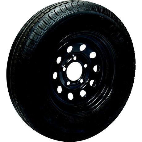 Seachoice Products Seachoice 53403 ST175/80R13C/5H KR35 13" Black Modular, 5 Lug Radial Tire & Wheel Assembly - 35371
