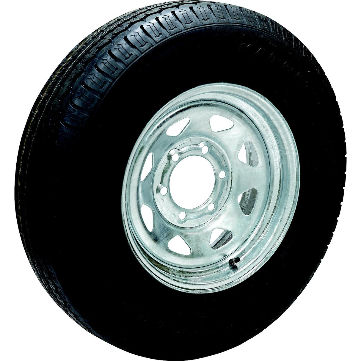Seachoice Products Seachoice 53431 ST225/75R15D/6H KR35 15" Galvanized Spoke, 6-Lug on 5-1/2" Radial Tire & Wheel Assembly - 39264 - official Seachoice product image 3