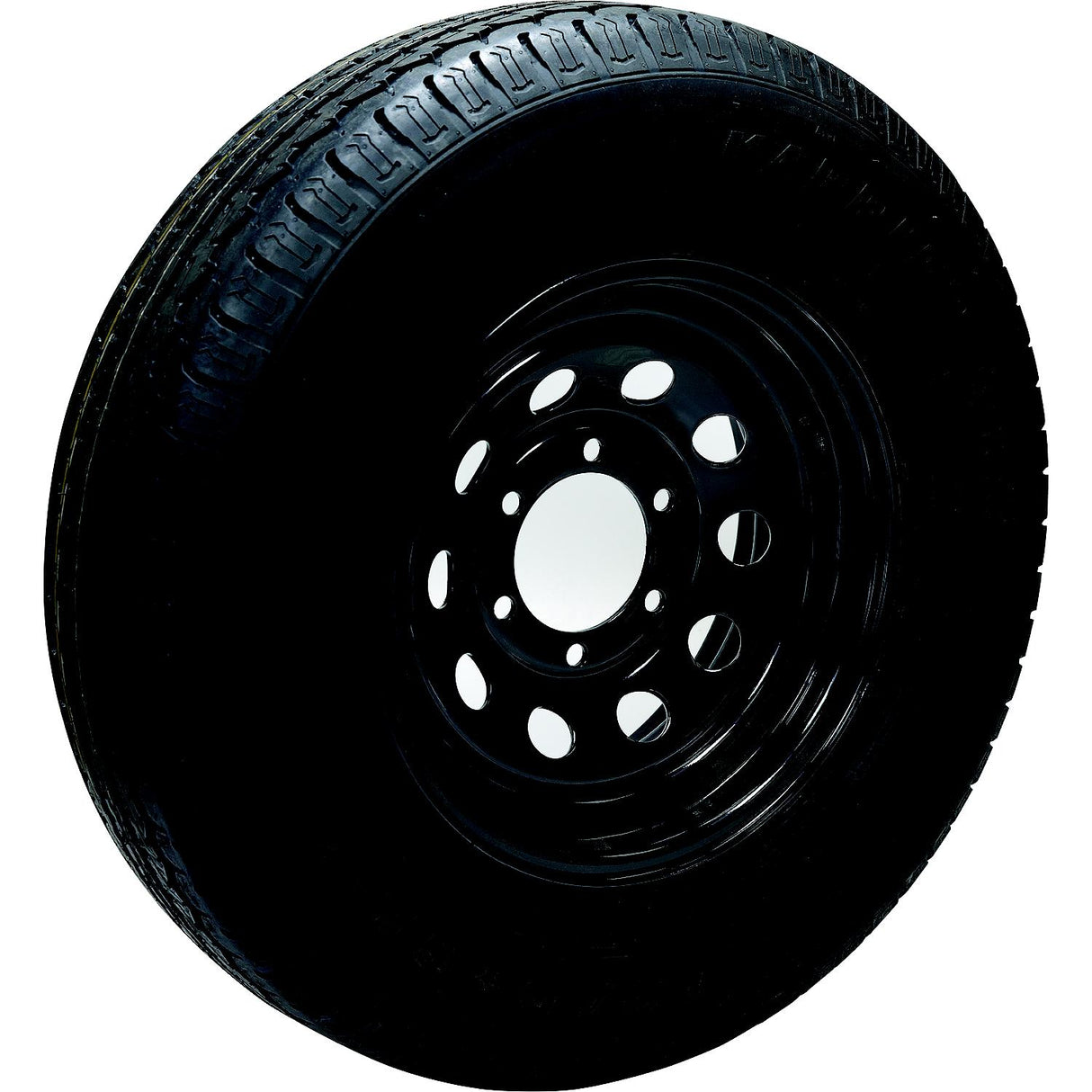 Seachoice Products Seachoice 53433 ST225/75R15D/6H KR35 15" Black Modular, 6-Lug on 5-1/2" Radial Tire & Wheel Assembly - 35376