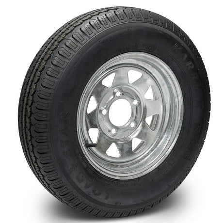 Seachoice Products Seachoice 53401 ST175/80R13C/5H KR35 13" Galvanized Spoke, 5-Lug on 4-1/2" Radial Tire & Wheel Assembly - 39262 - official Seachoice product image 4