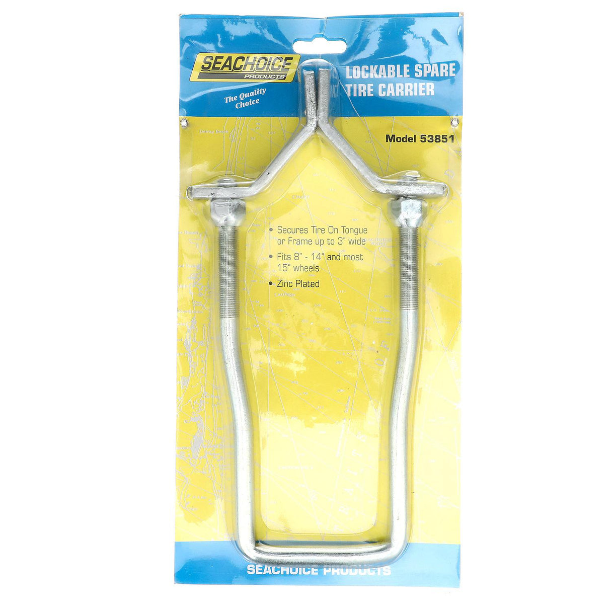 Seachoice Lockable Spare Tire Carrier for Boat Trailer - 53851 - official Seachoice product image 4