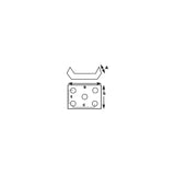 Seachoice 55161 Heavy-Duty Axle U-Bolt Plate - 55161 - official Seachoice product image 2