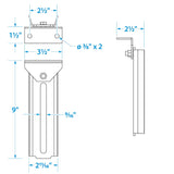 Seachoice Swivel Bolster Bracket, 8 In., Boat Trailer, Galvanized - 55310 - official Seachoice product image 5