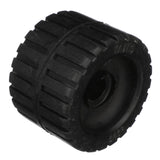 Seachoice Molded Ribbed Wobble Roller, Black, Boat Trailer, 3 In. X 7/8 In. - 56330 - official Seachoice product image 2
