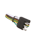 Seachoice 4-Way Flat Connector, Trailer Side, 12 in. Lead, 7.5 Max. Amp Load - 57851 - official Seachoice product image 4