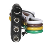 Seachoice 4-Way Flat Connector, Trailer Side, 12 in. Lead, 7.5 Max. Amp Load - 57851 - official Seachoice product image 2