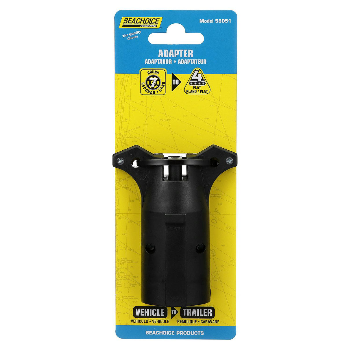 Seachoice 58051 7-Way Trailer Wiring Adapter - 58051 - official Seachoice product image 5