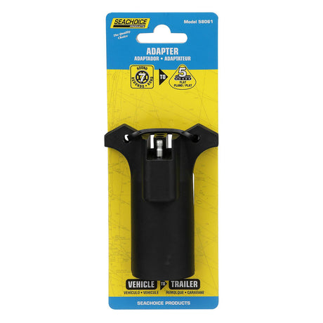 Seachoice 58061 Boat Trailer Wiring Adapter, 7-Way RV Style to 5-Way Flat - 58061 - official Seachoice product image 5