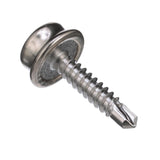 Seachoice Button Stud w/ Self Drilling 8 In. X 3/4 In. Stainless Steel Screw, Pack of 50 - RP-BP9787SC - official Seachoice product image 3